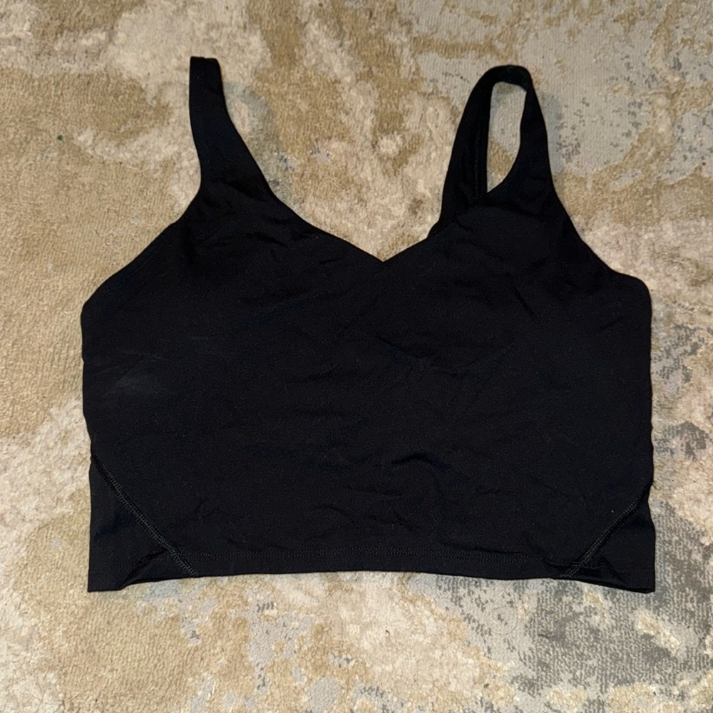 Lululemon black align tank size 10